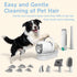 6 Dog Grooming Kit, Pet Grooming Vacuum with Pet Clipper Nail Grinder, Dog Hair Vacuum with Pet Grooming Tools for Dogs