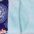 Wontee Small Pet Sleeping Pouch Sleep Bag, Warm Bed Hideout for Hamsters, Hedgehogs, Sugar Gliders, Squirrels (L, Blue
