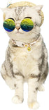 Hawaiian Costume for Pet, Summer Bandanna & Hat with Sunglasses for Pet