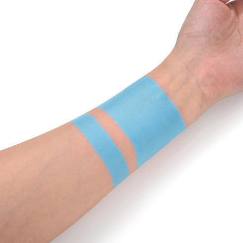 LIGHT BLUE EYE BLACK STICK, Anti-Glare Eye Black for Baseball Football Softball, Sweat-Proof Grease Paint for Adults