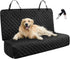 JSTHT Dog Car Seat Cover for Back Seat Waterproof Bench Seat Cover