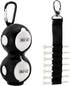 Golf Essentials Kit, Includes Towel, Cleaning Brush, TRI-LINE Ball Alignment Kit, Divot Repair Tool, Ball & Tee Holder