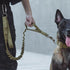 EXCELLENT ELITE SPANKER Tactical Military Dog Leash, Space Aluminum Hook Clips, Elastic Bungee Rope with 2 Handles