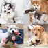 Squeaky Dog Toys for Puppy - 3 Pack Stuffed Animal Plush Toys with Squeakers for Small Medium Large Dogs