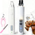 Dog Nail Trimmers and Dog Nail Grinder with 6 Lights, Quiet Dogs