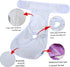 4-Pack, Teamoy Female Dog Diapers for Heat Reusable Dog Period Diaper Wraps for Incontinence, Training