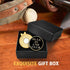 Hole in One Club Black Gold Golf Ball Marker with Hat Clip, Funny Golf Accessories for Men, Women, Gifts