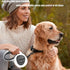 HCY&WLD Upgrade 4-in-1 Retractable Dog Leash - LED Light, Dispenser, Poop Bags, 16 ft Heavy Duty with Anti-Slip Handle