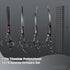 GEMEK 7.0in Titanium Professional Dog Grooming Scissors Set, 6 in 1 for Dogs and Cats
