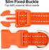 Light Up Rechargeable LED Dog Collar, Reflective Puppy Collar Lights for Small Breeds Dogs or Cats (Orange, XS