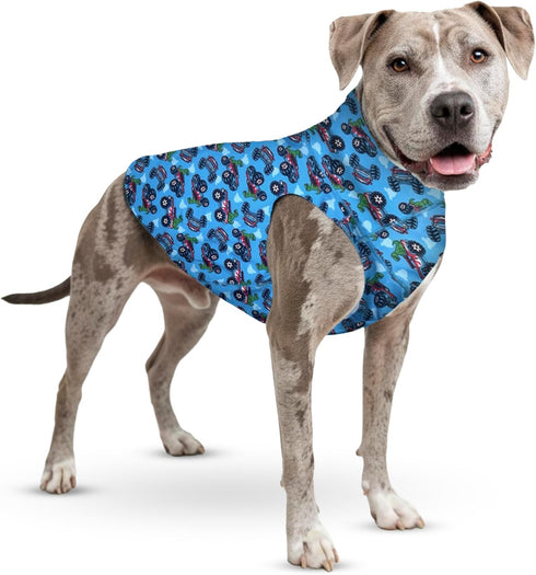 Tooth & Honey Dog Vest Shirt Lightweight Sleeveless Summer Clothing for Pitbulls