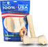 Pet Factory 100% Made in USA Beefhide Dog Chew Treats, 8-9" Assorted, 6 Count