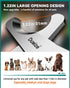 Dog Nail Clippers with Built-in Spring, 1.22-Inch Large Opening, Professional Pet Nail Trimmers for Medium to Large Dogs