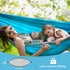 Ultra-Light Travel Camping Hammock | 300kg Load Capacity,(275 x 140 cm) Breathable,Quick-Drying Parachute Nylon | 2 x Premium Carabiners,2 x Nylon Slings Included | Outdoor Indoor Garden by NATUREFUN