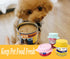 3 Pack Silicone Stretch Lids for Dog Cat Food Cans, Reusable Universal Size Covers for Medium and Large Cans