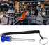 Weight Stack Pin, Quick Release Aluminium Alloy Head Magnetic Pin Insert Replacement with Pull Rope Strength Training Equipment Universal Heavy Duty Physical Exercise Fitness Machine