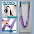 Yoga Stretching Strap - Adjustable Height Leg Stretcher, Waist Back Stretch Band for Aerial Yoga, Flexibility Trainer