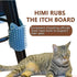 Cat Pet Self Grooming Comb Brush, Multi Functional Corner Massage Glove Tool for Kitten Puppy Relaxing with Catnip