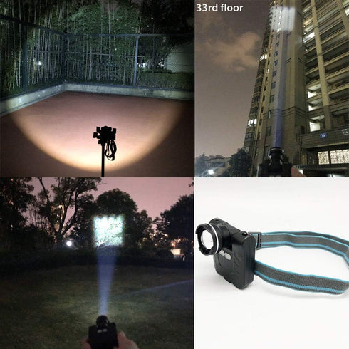 FISHNU Discover Hidden Worlds - The 7007 Cap Clip Light for Cave Exploration with Bright, Focused Lighting