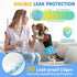 40ct, Dono Dog Diapers Male Widened Disposable Male Dog Wraps, Super Absorbent Doggie Belly Bands with Wetness