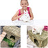 Chinchilla (2 Pack) HERCOCCI Extra Large Grass House for Rabbit, Foldable & Comfortable - Small Animal Hut Play