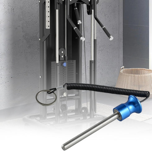 Gym Pin, Universal Aluminum Alloy Weight Stack Pin with Pull Rope for Fitness Equipment Training