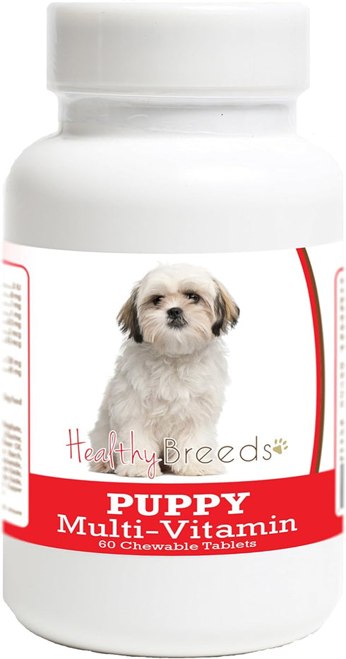 Healthy Breeds Shih Tzu Puppy Dog Multivitamin Tablet 60 Count