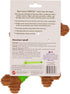 SPOT Bam-Bones Dental X-Bone - Bamboo Fiber with Massaging Rubber Center, Durable Oral Care Chew for Light Chewers