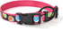 Mile High Life Nylon Puppy Dog Collar with Cute Patterns, Lightweight for Small/Medium/Large Dogs (Brown Dot, Medium)