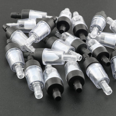 20pcs Aquarium Air Pump Check Valves, One Way Non-Return Check Valve for Fish Tank