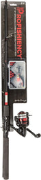 ProFISHiency 5FT 6IN Rod and Reel Combo with Loaded Tackle Box, Pre-Spooled Spincast & Spinning Reels