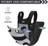 Pet Carrier Backpack, Adjustable Pet Front Dog Carrier for Traveling Hiking Camping, Legs Out Easy-Fit for Small Cats