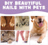 Dog Nail Polish Pen, 14 Colors Pet Nail Polish Set for DIY Beautiful Dog Nails, Quick Dry & Easy to Use Creative