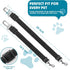 TYTDOUTER 2 Pack Adjustable Dog Seat Belt for Car, Pet Safety Belts for Vehicles, Heavy-Duty Nylon Puppy Harness