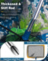 Pawfly Extendable Aquarium Fish Net, 9-24 Inch Long Handle for Betta Fish Tank, Small Koi Pond, Pool