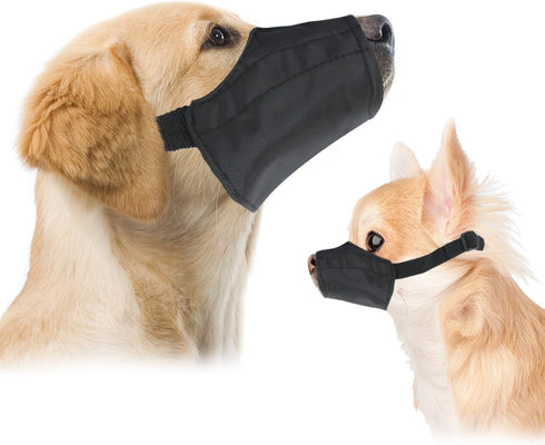 X-Small Quick Fit Dog Muzzle, Size 0, Fit Snout Size 4 1/2", by Downtown Pet Supply