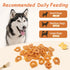 10.6oz Chicken Rings Dog Treats, Real Chicken Jerky Rawhide-Free Soft Chews, Natural High Protein Limited Ingredient