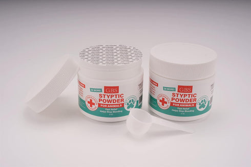 G.B.S 5 oz Styptic Powder for Animals - Stop Bleeding Styptic Clotting Powder for Dogs, Cats & Birds (3)