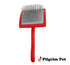 Professional Dog Slicker Brush - Large for Fluffing and Detangling