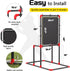 Set Baseball Strike Zone Target for Plastic Balls Compatible with Wiffle Ball and Blitzball Pitching Training Strike