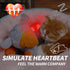 ALL FOR PAWS Dog Stuffed Animals with Heartbeat, Small Dog Toys for Anxiety Relief, Puppy Training Aid Toy