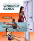 Sozzy Door Anchor for Resistance Bands, Extra Large Heavy Duty with Solid Nylon Core for Home Workout Equipment