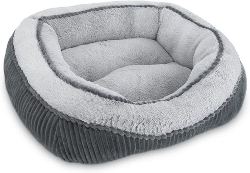 SIWA MARY Dog Beds for Small Medium Large Dogs & Cats, Washable Orthopedic Sofa Bed, Soft Calming Design