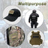 Gold Sheriff Patch for Hat with Fastener, Tactical Cap 2x3 inches, Molle Sheriff Tactical Vest