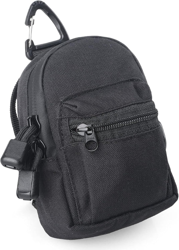 WYNEX Tactical Compact EDC Pouch - Utility Zipper Pocket Organizer for Men, Mini Coin Purse Keychain Wallet