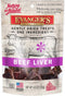 Evanger's Nothing But Natural Gently Dried Beef Liver Treats for Dogs - Healthy Snack