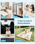 Babygreat 59" 40" Summer X-Large(59" 40")) Dog Cooling Mat, x Reversible Self-Cooling Mat for Medium Dogs, Arc-Chill