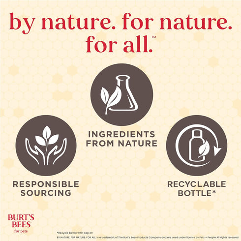 16 Oz Burts Bees for Pets Itch Shampoo with Manuka Honey and Chamomile for Dogs, Itch Relief for Dogs - Naturally