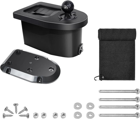 Golf Cart Ball Washer and Club Cleaner Kit, with Golf Towel, Universal for EZGO, Club Car, Yamaha