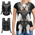 YUDODO Adjustable Pet Dog Front Carrier Backpack for Small Medium Dogs Cats, Easy-Fit Travel Backpack for Hiking